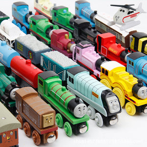 Thomas brand new 27 model style wooden train toy magnetic wooden Thomas train model baby child kid toy Christmas gift