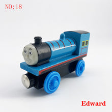 Load image into Gallery viewer, Thomas brand new 27 model style wooden train toy magnetic wooden Thomas train model baby child kid toy Christmas gift
