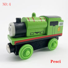 Load image into Gallery viewer, Thomas brand new 27 model style wooden train toy magnetic wooden Thomas train model baby child kid toy Christmas gift
