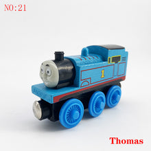 Load image into Gallery viewer, Thomas brand new 27 model style wooden train toy magnetic wooden Thomas train model baby child kid toy Christmas gift
