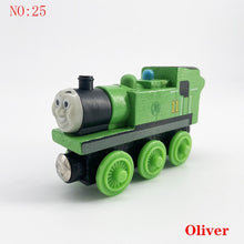 Load image into Gallery viewer, Thomas brand new 27 model style wooden train toy magnetic wooden Thomas train model baby child kid toy Christmas gift
