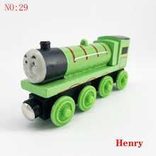 Load image into Gallery viewer, Thomas brand new 27 model style wooden train toy magnetic wooden Thomas train model baby child kid toy Christmas gift
