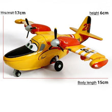 Load image into Gallery viewer, Disney Pixar cars 2 Planes Strut Jetstream Dusty D7 Metal Diecast alloy classic Toy Plane model Toys for children 1:55 In Stock
