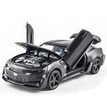 Load image into Gallery viewer, KIDAMI Camaro 1:32 Alloy Diecast Car Model Pull Back Sound Light Kids Toy Cars Collection Vehicles for Children&#39;s Gifts машинки
