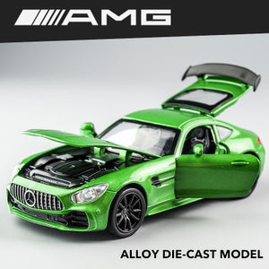 KIDAMI Camaro 1:32 Alloy Diecast Car Model Pull Back Sound Light Kids Toy Cars Collection Vehicles for Children's Gifts машинки