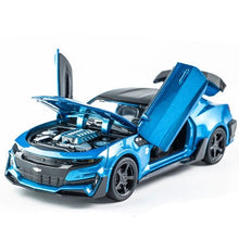 Load image into Gallery viewer, KIDAMI Camaro 1:32 Alloy Diecast Car Model Pull Back Sound Light Kids Toy Cars Collection Vehicles for Children&#39;s Gifts машинки
