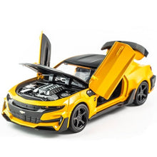 Load image into Gallery viewer, KIDAMI Camaro 1:32 Alloy Diecast Car Model Pull Back Sound Light Kids Toy Cars Collection Vehicles for Children&#39;s Gifts машинки
