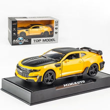 Load image into Gallery viewer, KIDAMI Camaro 1:32 Alloy Diecast Car Model Pull Back Sound Light Kids Toy Cars Collection Vehicles for Children&#39;s Gifts машинки

