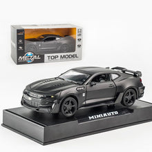 Load image into Gallery viewer, KIDAMI Camaro 1:32 Alloy Diecast Car Model Pull Back Sound Light Kids Toy Cars Collection Vehicles for Children&#39;s Gifts машинки
