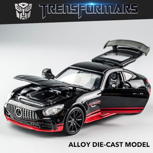 KIDAMI Camaro 1:32 Alloy Diecast Car Model Pull Back Sound Light Kids Toy Cars Collection Vehicles for Children's Gifts машинки