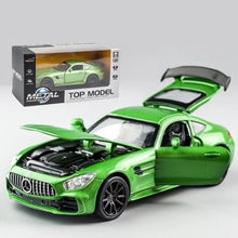 Load image into Gallery viewer, KIDAMI Camaro 1:32 Alloy Diecast Car Model Pull Back Sound Light Kids Toy Cars Collection Vehicles for Children&#39;s Gifts машинки

