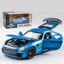 Load image into Gallery viewer, KIDAMI Camaro 1:32 Alloy Diecast Car Model Pull Back Sound Light Kids Toy Cars Collection Vehicles for Children&#39;s Gifts машинки
