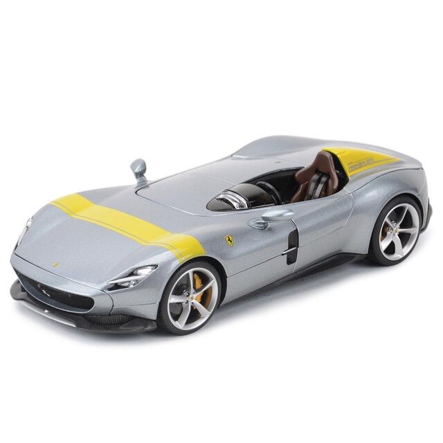 Bburago 1:18 Ferrari-Monza SP1 Sports Car Static Die Cast Vehicles Collectible Model Car Toys